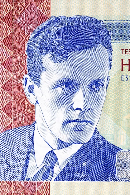 Helge Marcus Ingstad een portret van geld