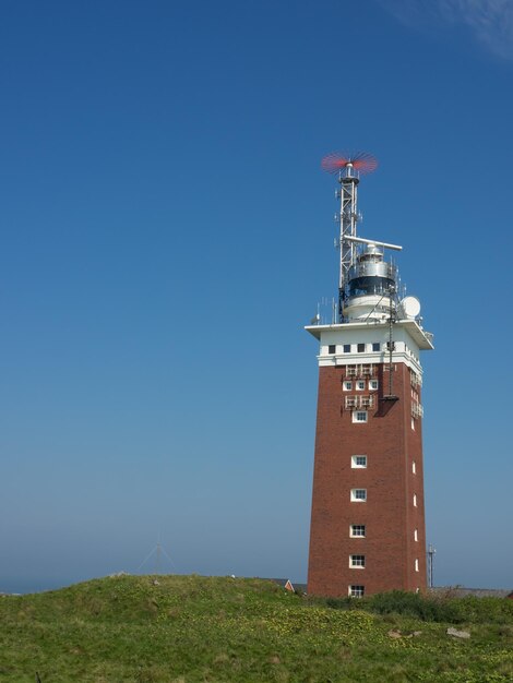 Helgoland island in germany