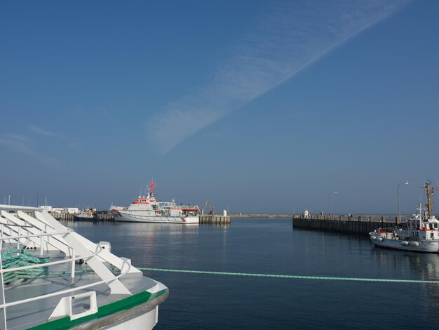 Helgoland island in germany