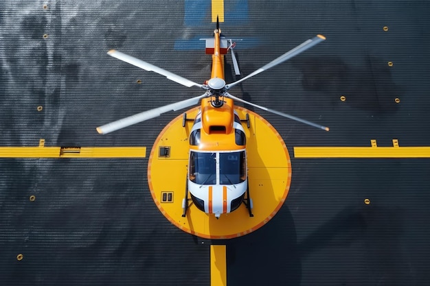 Helicopter Landing Pad professionele reclamefotografie