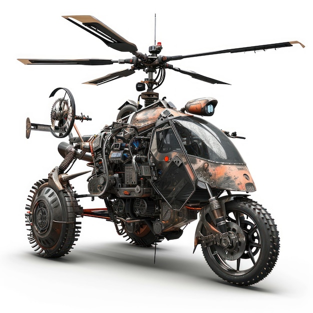 Helimotorcycle