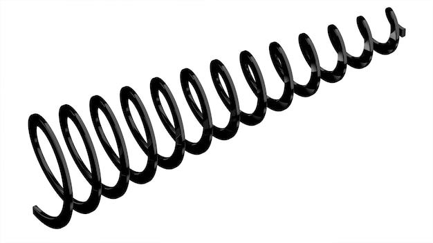 Helix geïsoleerde DNA witte achtergrond 3d illustratie weergave