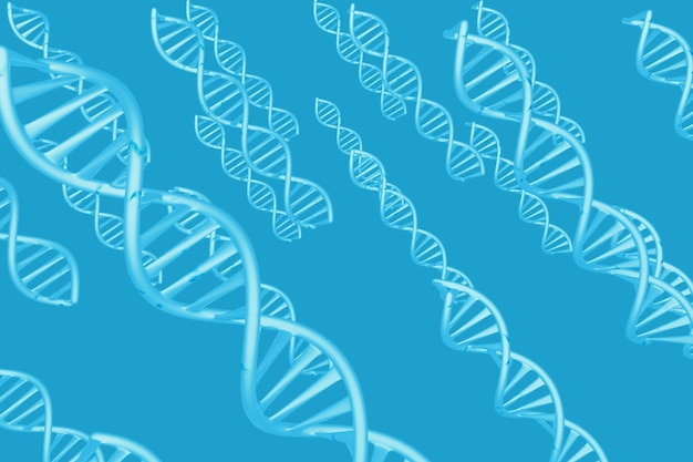 Foto dna del virus dell'elica. epidemia di vaiolo delle scimmie. metodi per la determinazione dei virus in base al dna. eliche bianche del dna