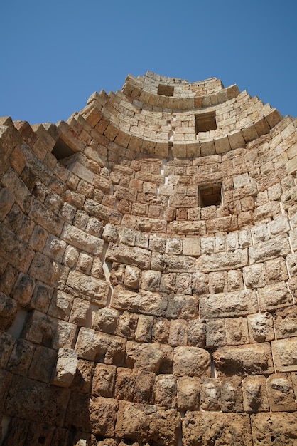 Porta ellenistica nell'antica città di perge ad antalya turkiye