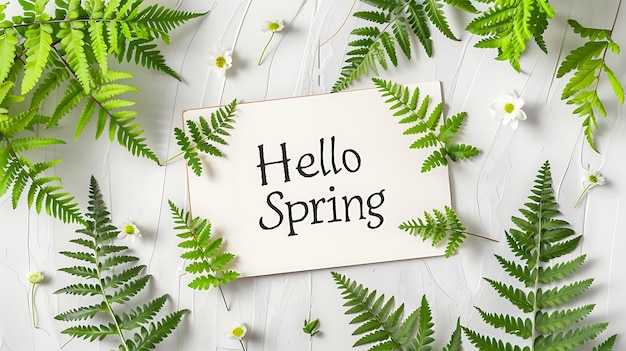 Hello Spring background