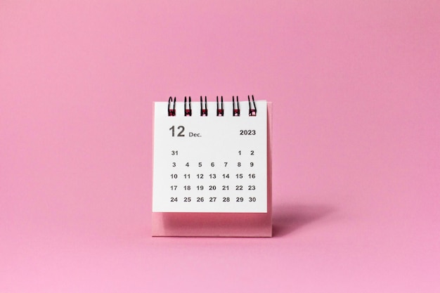 HelloDesk-kalender voor december 2023Kalender voor het plannen van de maand