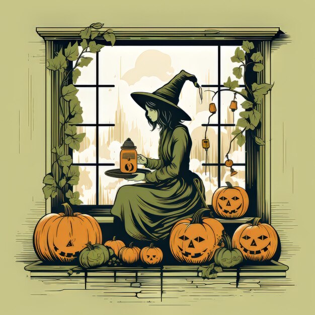 Helloween kunstontwerp vector