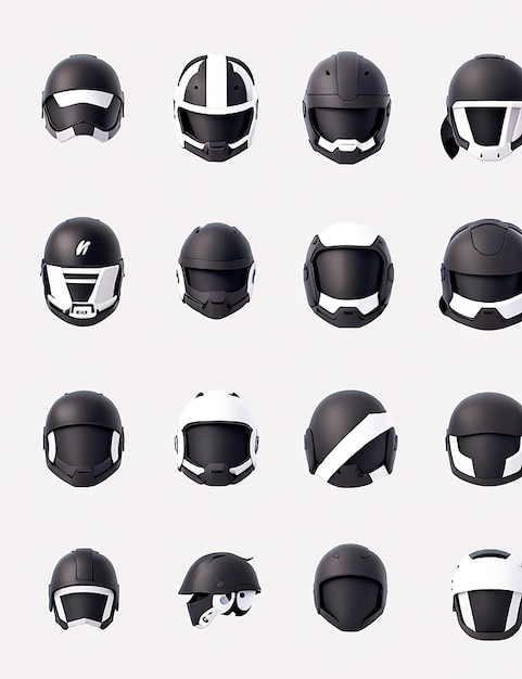 helmet icon generator by AI