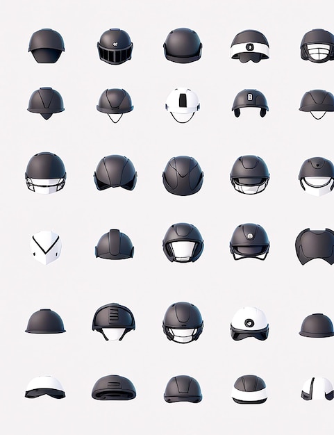 helmet icon generator by AI