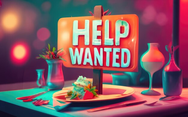 Help wanted sign