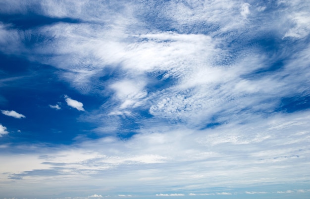 Hemel met wolken als achtergrond