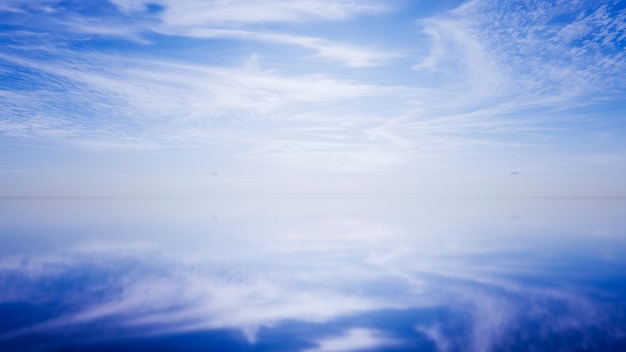 Hemel wolken Heldere blauwe lucht en witte wolken