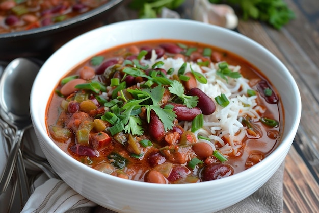 Hemelse Rajma Chawal Meal Combo voor het diner