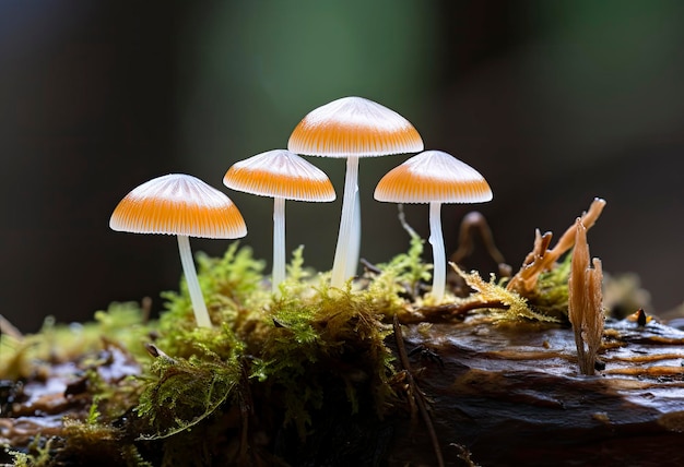 Hemimycena species mairei