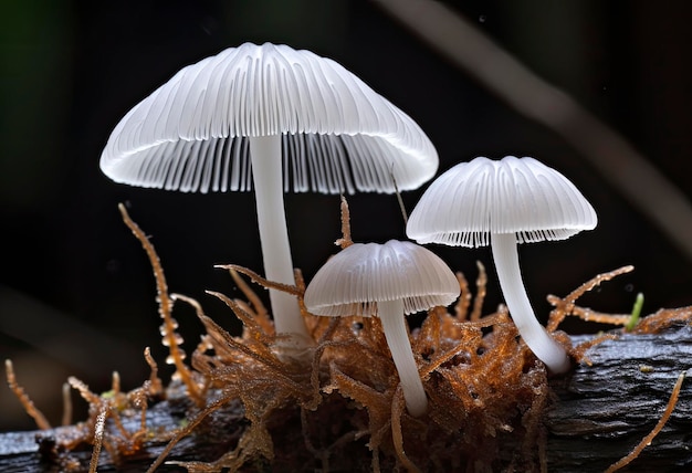 Фото Вид hemimycena mairei