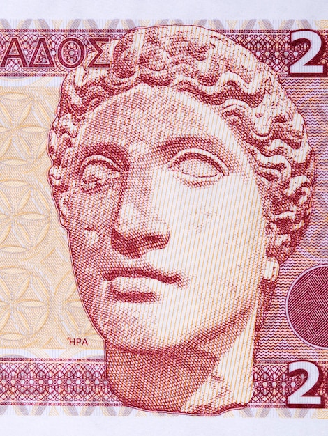 Hera goddess of women a portrait from money