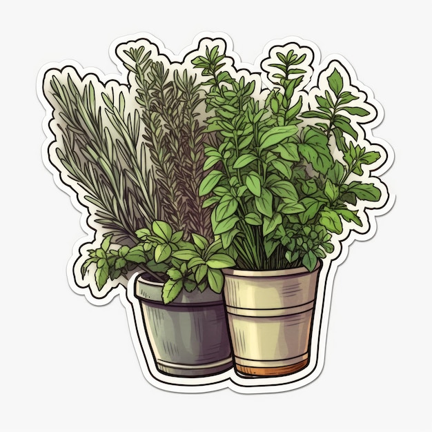 Herb Medley Sticker