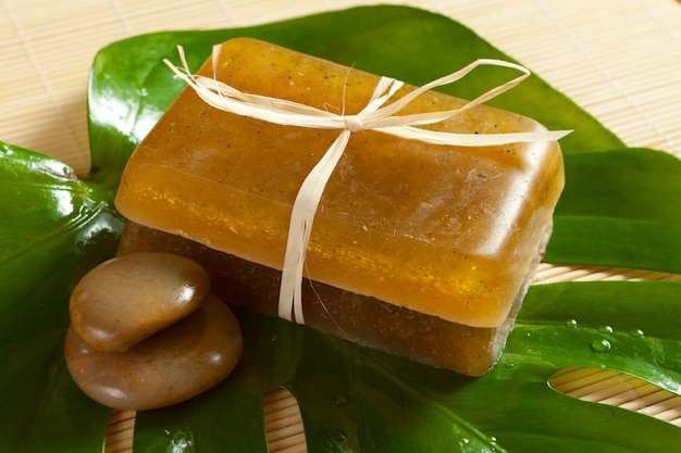 Herbal natural handmade soap