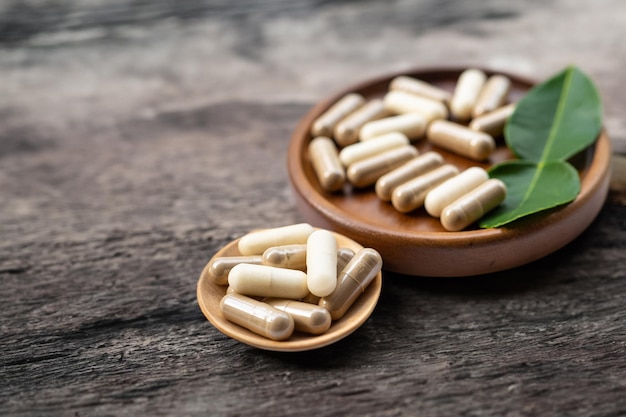 Herbal organic capsules for health