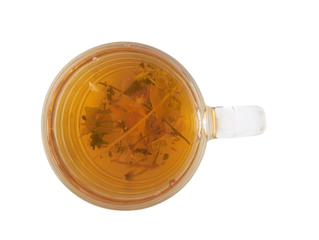 Herbal tea in cup
