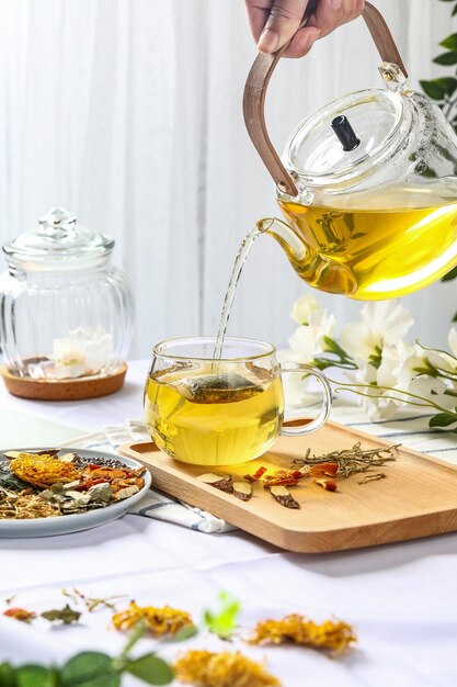 Травяной чай помогает похудеть и предотвратить многие заболевания