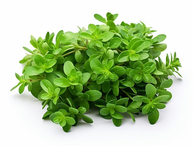 Herbs on White High Quality