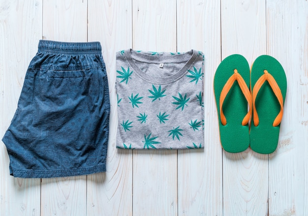 heren casual outfits van de reiziger, zomervakantie