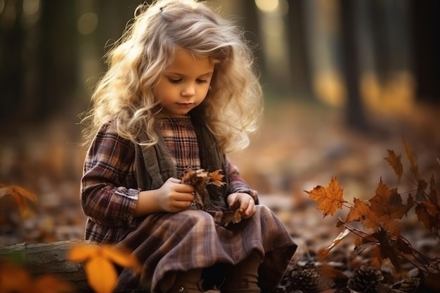Herfst avonturen voor kleine meisjes Vreugdevolle seizoensactiviteiten