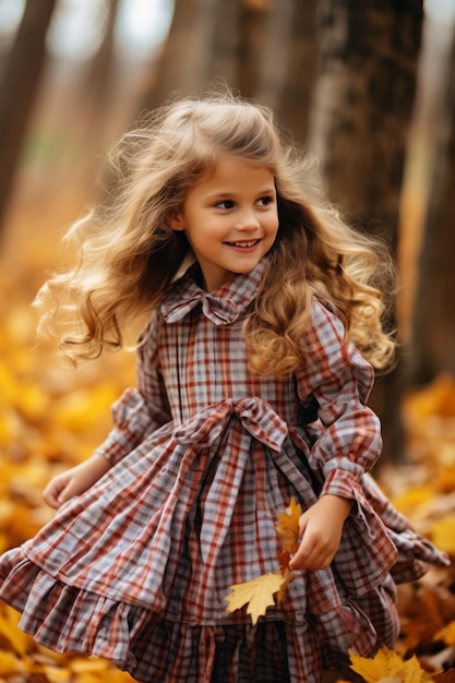 Herfst avonturen voor kleine meisjes Vreugdevolle seizoensactiviteiten