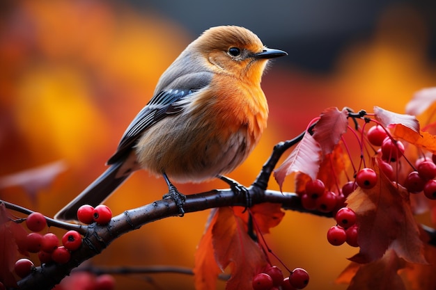 herfst dieren achtergrond