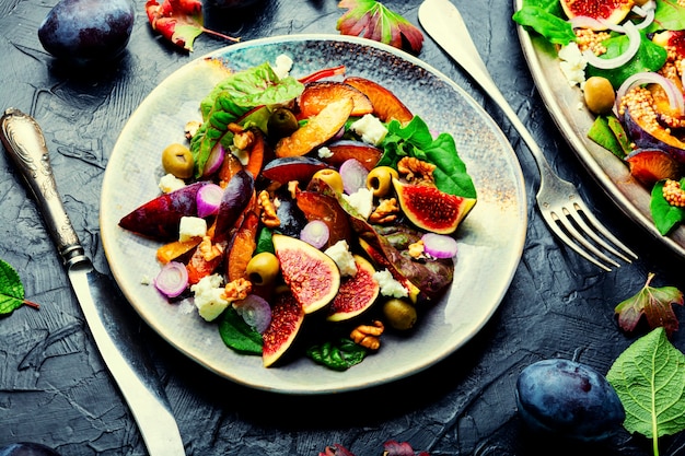 Herfst fruitsalade