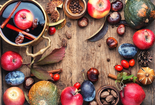 Herfst glühwein