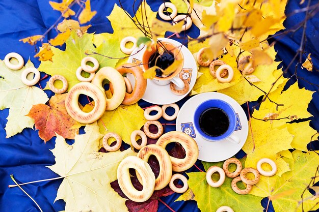 Herfst koffie