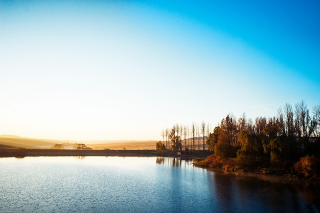 Herfst op Lake