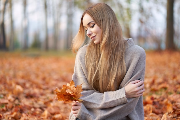 Herfst portret.