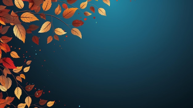 Herfst typografisch Herfstblad Vector illustratie