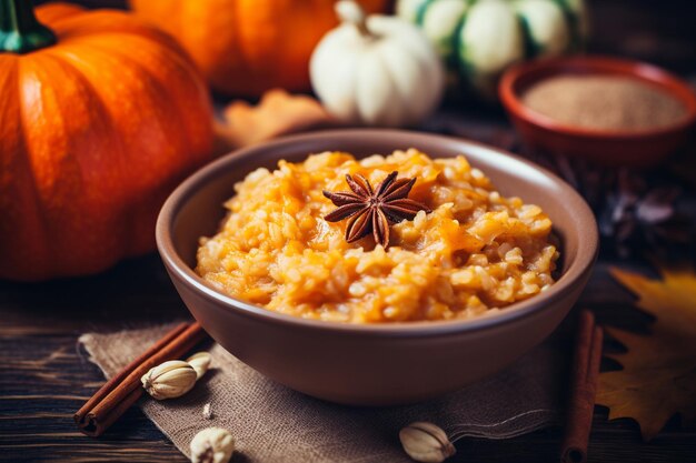 Herfstbrood met pompoen