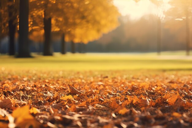 herfstcompositie met kopieerruimte