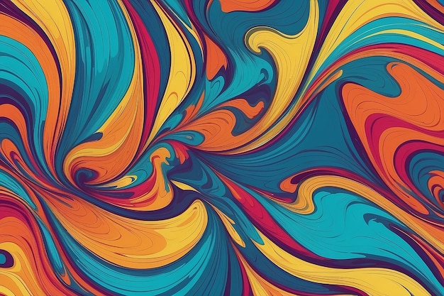 Herhalende abstracte artistieke kleurrijke achtergrond voor ontwerp