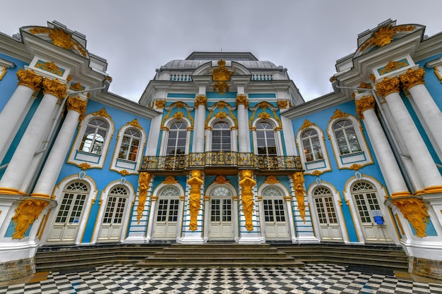 Hermitage Pavilion in Catherine Park in Tsarskoe Selo Pushkin St Petersburg Russia