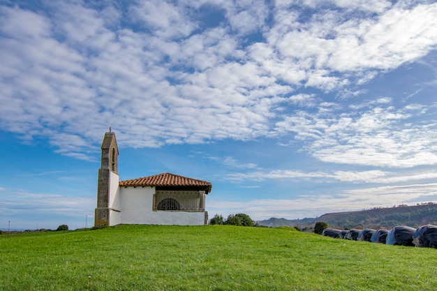 Hermitage of Santa Olaya in Villahormes Asturias