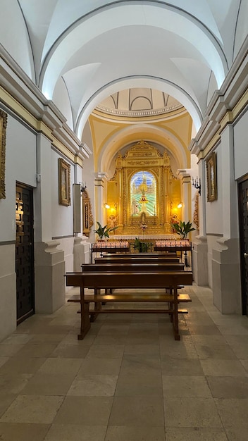 Hermitage of the Santsimo Cristo del Humilladero in Colmenar de Oreja, town of Madrid in Spain