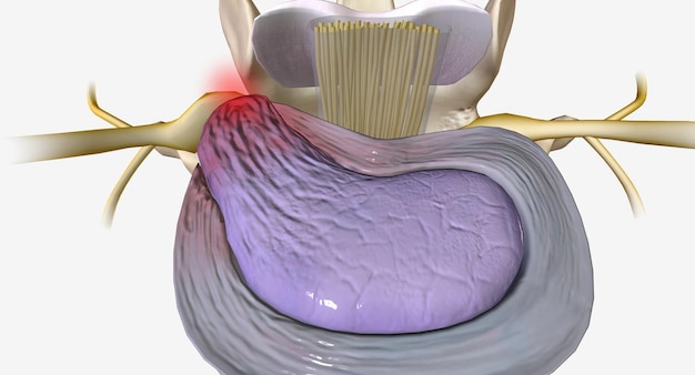 椎間板ヘルニアは、椎間板の構造的変化を特徴とする症状です。