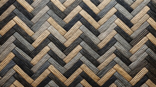 Herringbone Patterns Weaving A Tapestry Wallpaper