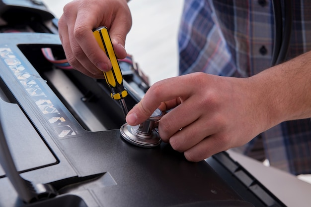 Hersteller die gebroken kleurenprinter herstelt