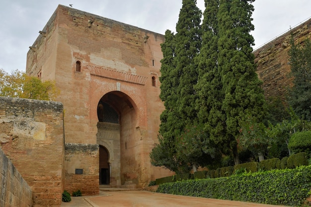 Het Alhambra van Granada. Nazari monumentaal complex