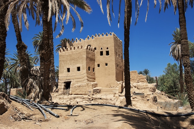 Het Arabische dorp in de buurt van Najran in de regio Asir in Saoedi-Arabië