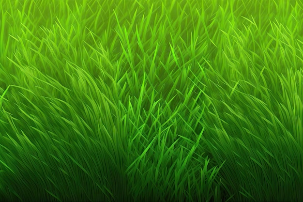 Het beeld met een met gras begroeide achtergrondgrastextuur is groen een textuur van het gebieds groene gras