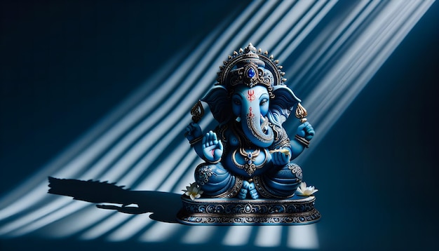 Het beeld van Lord Ganesha.