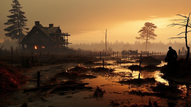 Het behoud van wetlands voor de instandhouding.